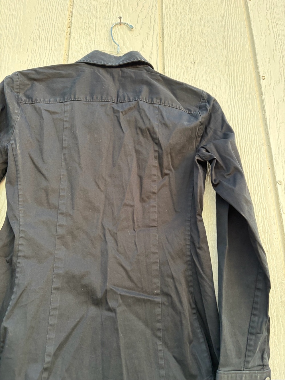 Banana Republic Black Button-Down Dress Shirt Women’s Size S - Picture 14 of 16